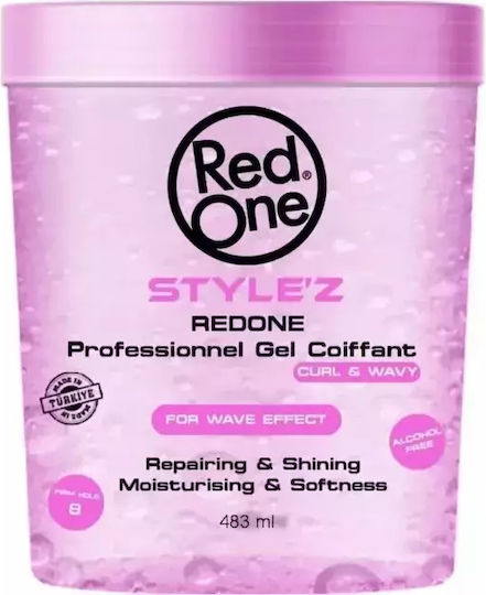 Red One Curl Wave Hair Gel 483ml