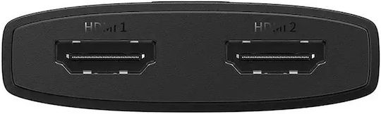 Baseus AirJoy Μετατροπέας HDMI male σε HDMI 2x female 1τμχ