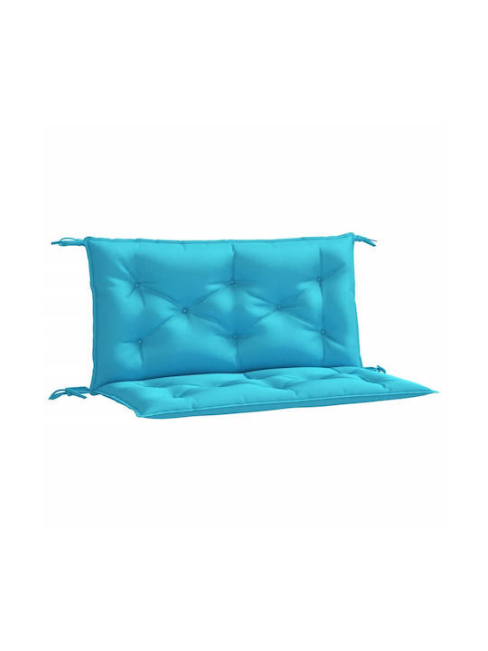 vidaXL Garden Bench Cushion Turquoise 2pcs 50x100cm.