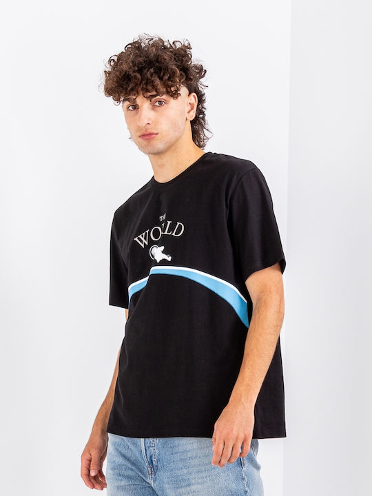 T-shirt Μαύρο