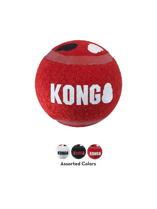 Kong Signature Sport Топка за игра За куче Среден 3бр