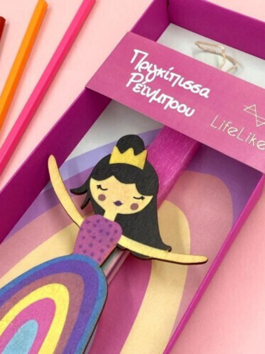 Πριγκίπισσα Λαμπάδα Στρογγυλή Αρωματική