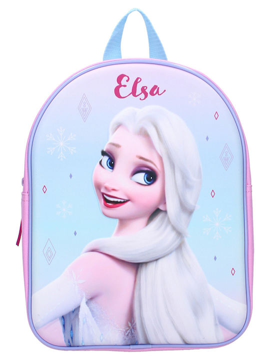 Disney Frozen Ghiozdan Școlar de Spate Grădinița Multicolor