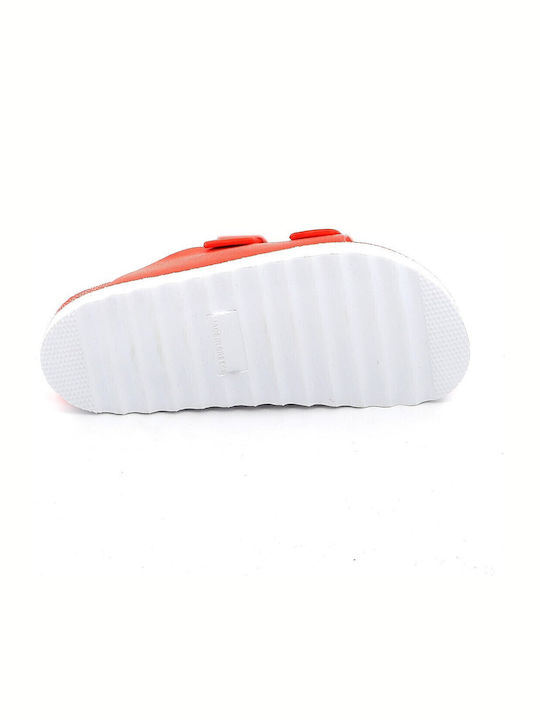 Γυναικεία Σανδάλια Flatforms Πορτοκαλί