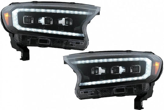 Vland Μπροστινά Φανάρια Led για Ford Ranger 2τμχ