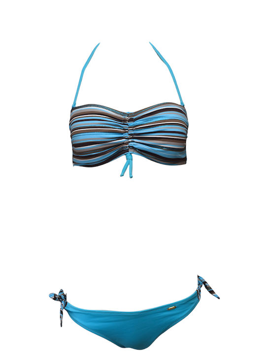 Set Bikini Brazil Γαλάζιο