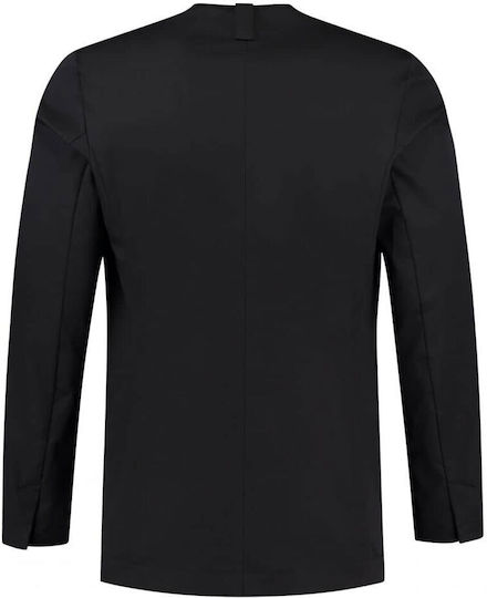 Le Nouveau Chef Mantel Koch Herren Schwarz mit Langärmelig