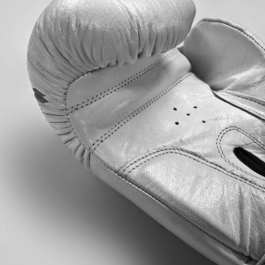 Olympus Sport Training IV Boxhandschuhe Leder für Kampf Grün