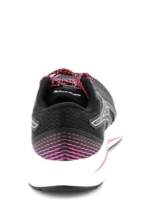 Gel-Excite 10 GS Kids Sports Shoes Running with Laces Black / Pure Aqua