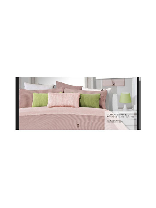 Manterol Casa Κουβερτοπάπλωμα με Γέμιση Microfiber Υπέρδιπλο 235x270εκ. Μπλε