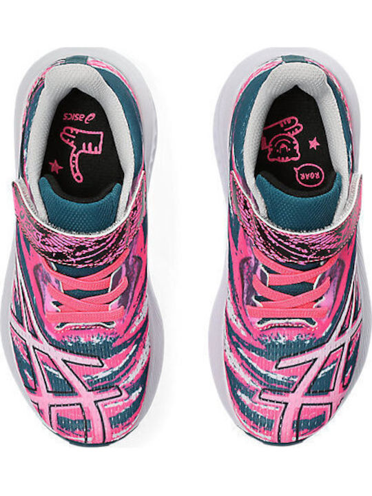 Pre Noosa Tri 15 PS Kids Sports Shoes Running with Hoop & Loop Closure Hot Pink / Lilac Hint