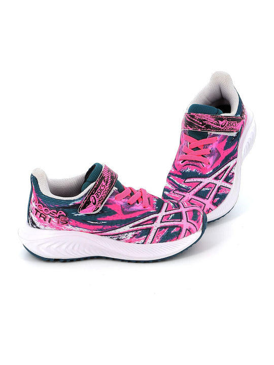 Pre Noosa Tri 15 PS Kids Sports Shoes Running with Hoop & Loop Closure Hot Pink / Lilac Hint