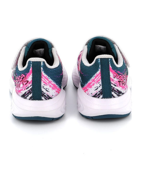 Pre Noosa Tri 15 PS Kids Sports Shoes Running with Hoop & Loop Closure Hot Pink / Lilac Hint