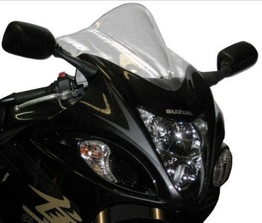 Fabbri Motorcycle Windshield & Windscreen Tinted Visor for Suzuki Hayabusa S079/DS