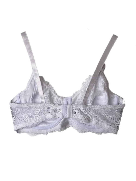 Bra without Padding White