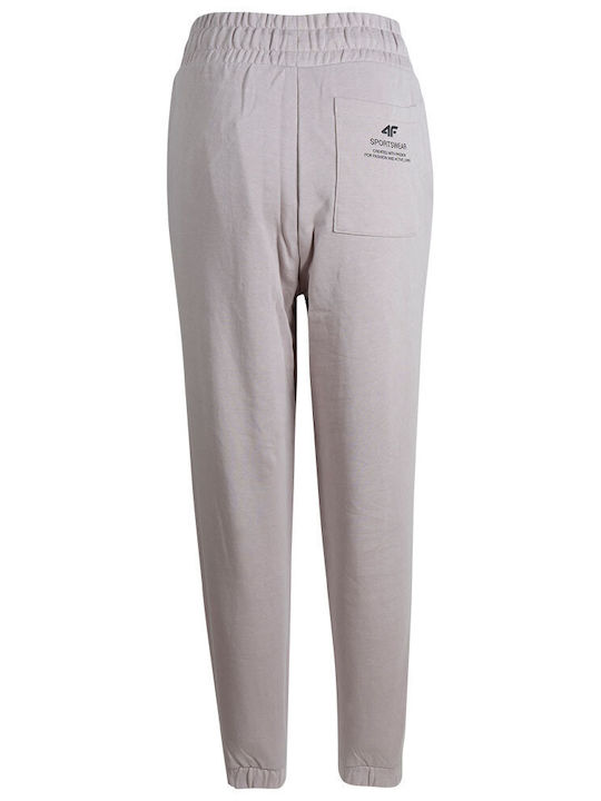 4F Damen-Sweatpants Beige