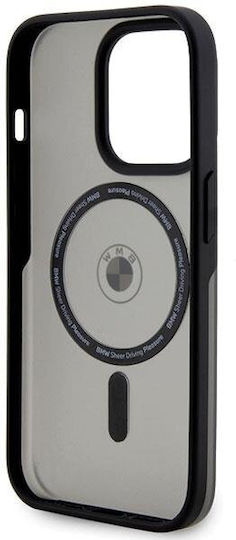BMW 6.1" Back Cover Πλαστικό Μαγνητικό Μαύρο (iPhone 14 Pro)