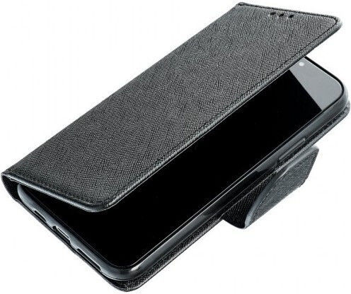 Xqisit Wallet Piele artificială / Silicon Negru (iPhone XS Max)