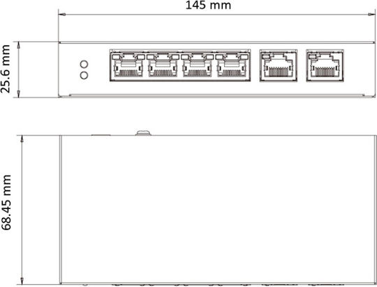 Hikvision Switch for CCTV Systems DS-3E1106HP-EI