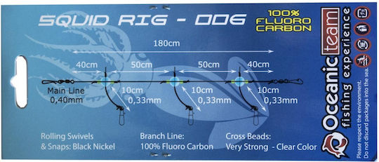 Oceanic Oceanic Angelgeräte Rigg Set 3 Stück Transparente