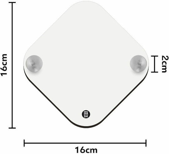Koupakoupa Baby an Bord Schild mit Saugnapf Gelb
