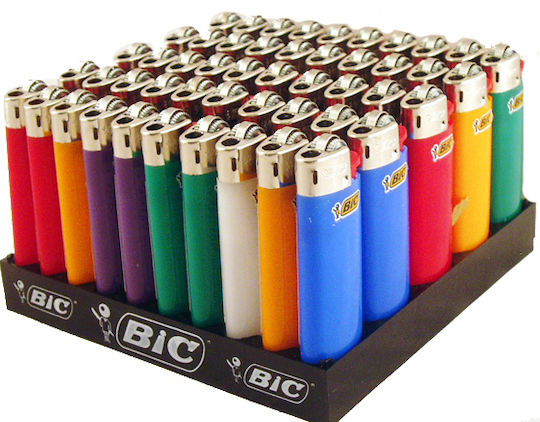 BIC Mini J25 Αναπτήρας Φλόγας (Διάφορα Χρώματα)