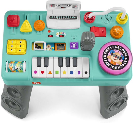 Fisher Price Musikinstrument Mix & Learn DJ Table mit Musik und Geräuschen für 6++ Monate