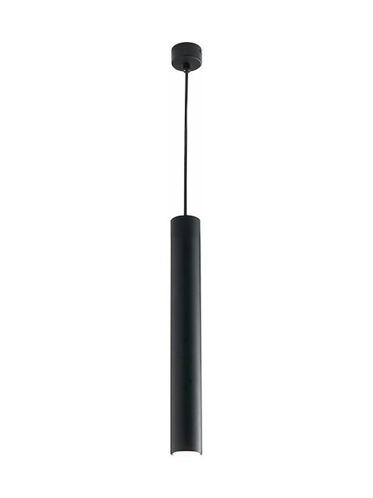 Fan Europe Fluke Pendant Light Black with Socket GU10 30x200cm