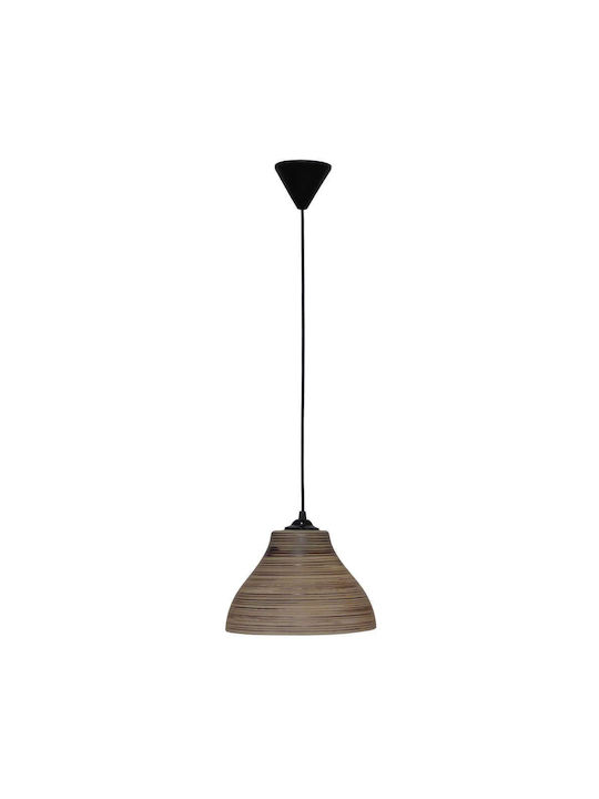 Heronia GL-1030/25 1L Pendant Lamp Beige