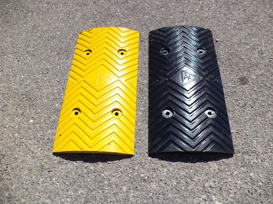 Doorado Road Protector Ramp in Yellow Colour with Width 50cm PARK-DH-210MY