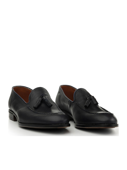 Men's Leather Loafers Blue