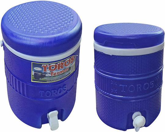 Viosarp Viosarp Thermos Bottle Plastic Container with Faucet 6L Blue