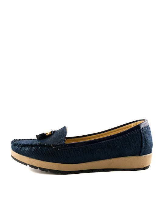 Дамски Loafers в Син Цвят