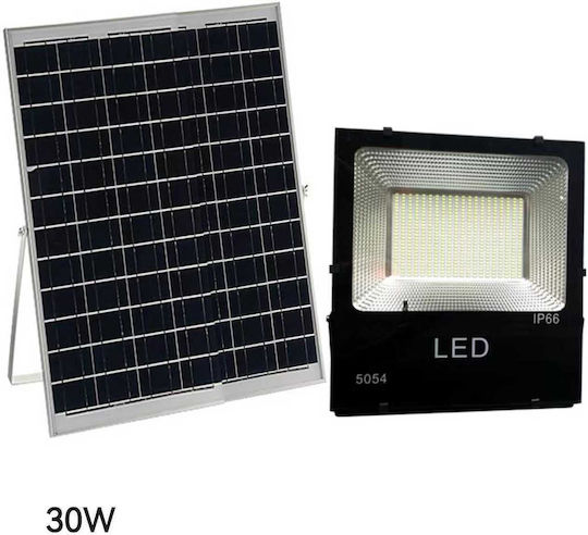 Στεγανός Ηλιακός Προβολέας LED 100W Ψυχρό Λευκό 6000K IP66