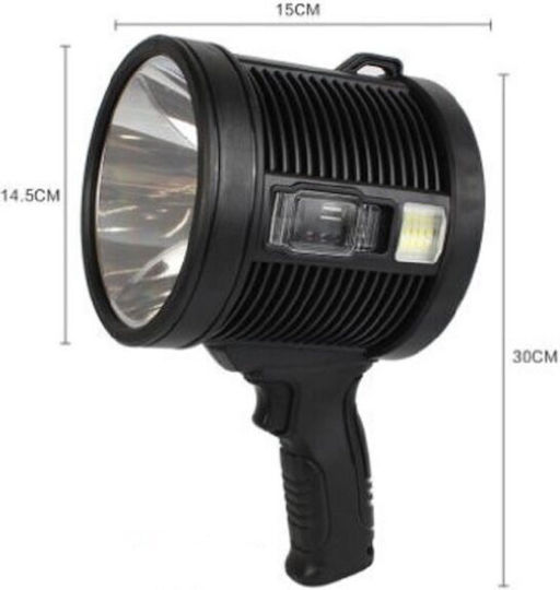 Rechargeable Handheld Spotlight LED IPX5 WH5114 Blue