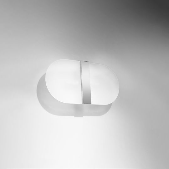 Sollux Salia Modern Lamp Wall with Socket G9 White 35x20x15cm