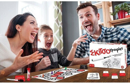 Board Game Σκιτσογραφίες Junior for 2-6 Players 8+ Years Old AS