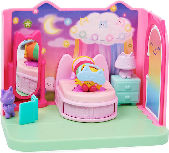 Spin Master Gabby's Dollhouse Pillow Cat Sweet Dreams Bedroom για 3+ Ετών