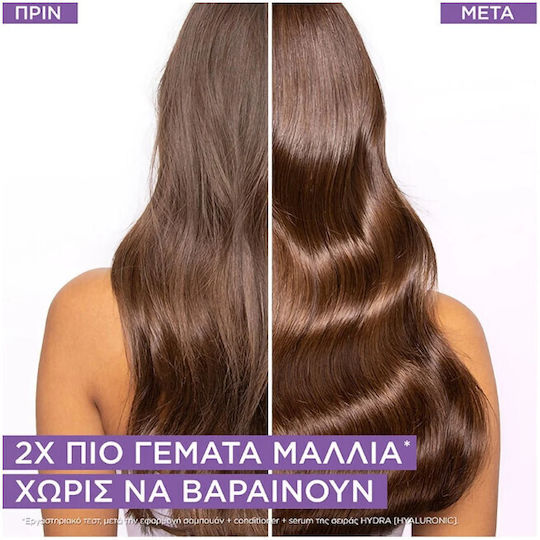L'Oreal Paris Elvive Hydra Hyaluronic Σαμπουάν Ενυδάτωσης για Όλους τους Τύπους Μαλλιών 1000ml