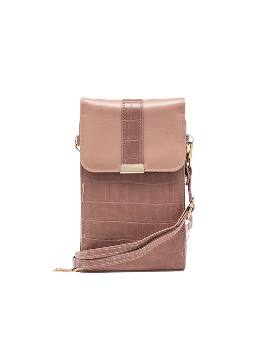 Voi & Noi Women's Mobile Phone Bag Pink