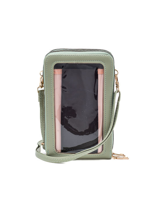 Voi & Noi Women's Mobile Phone Bag Green