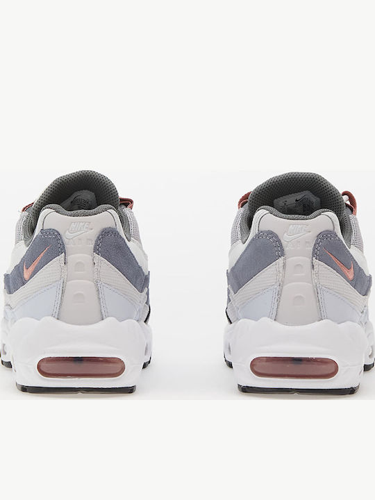 Air Max 95 Men's Sneakers Vast Gray Red Stardust Cool Gray