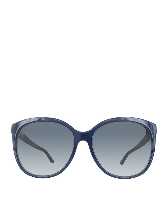 Dior Montaigne Women's Sunglasses with Blue Plastic Frame and Blue Lens 22KS MVTHD