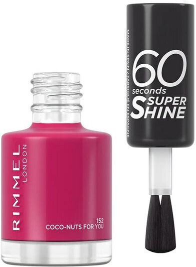 Rimmel 60 Seconds Super Shine Luciu Lac De Unghii Uscare Rapidă 152 Coco-Nuts For You 8ml