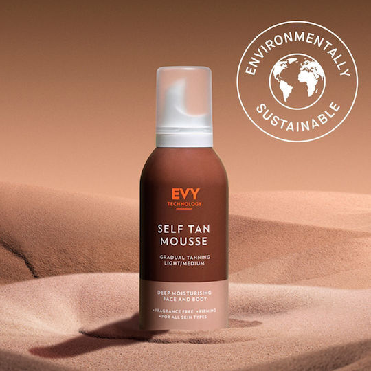 Evy Technology Selbstbräuner Mousse Körper Mittel / Dunkel 150ml
