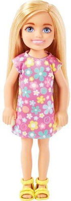 Barbie Chelsea Doll Long Blonde Hair & Blue Eyes for 3++ Years 15cm.