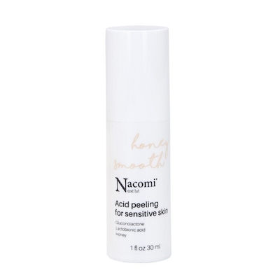 Nacomi Next Level Honey Smooth Peeling für das Gesicht für empfindliche Haut 30ml