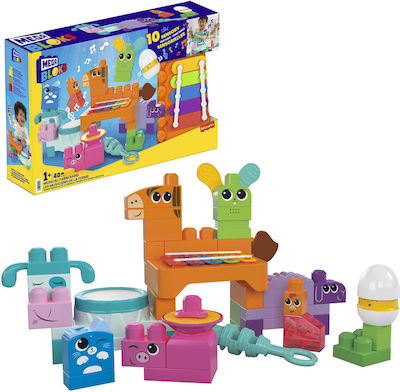 Mega Bloks Tocuri Musical Farm Band pentru 1+ ani 40buc