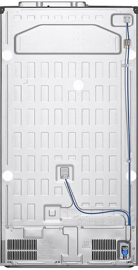 LG Ψυγείο Ντουλάπα 635lt Total NoFrost Υ179xΠ91.3xΒ73.5εκ. Inox GSLV51PZXE