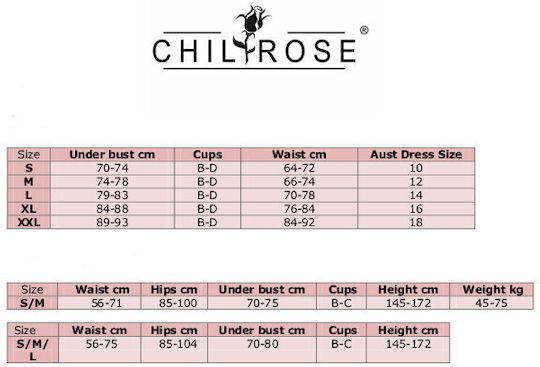 Chilirose Комплект Черен